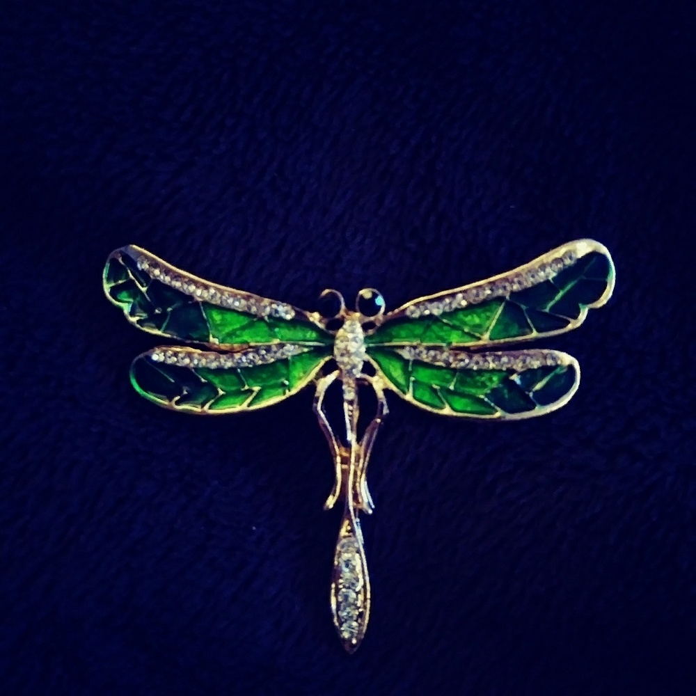 Dragonfly Brooch New in pkg - Picture 4 of 4